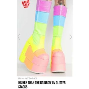 **SOLD**UV Glitter Stacks